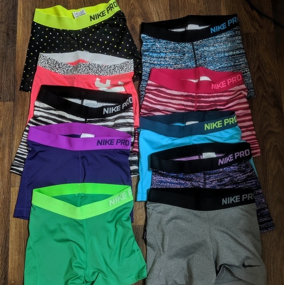 nike pro shorts bundle